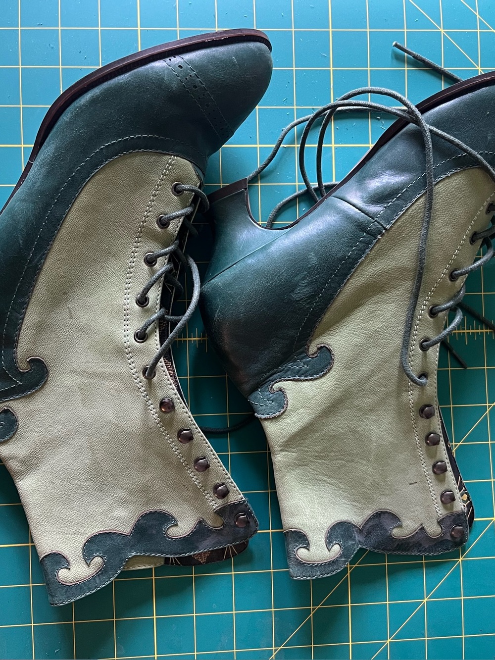 Miss L Fire amazing granny boots size 41